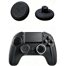 2Pcs Joystick Cap for Nacon Revolution 5 Pro Game Controller,Black