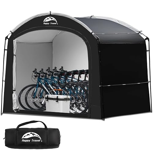 Bike Storage Shed Tent, Waterproof Portable Bicycle Cover with 30%