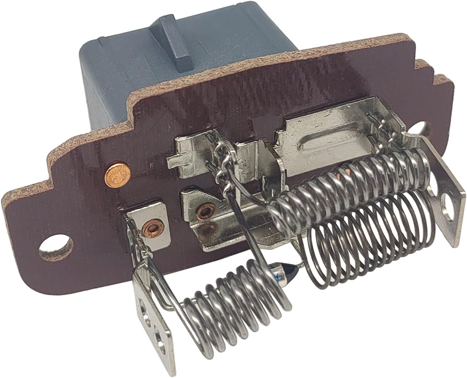 RU-445 Heater Blower Motor Resistor for Ford [2 Holes Mount] 1997-2007 F250/F350 Super Duty/F450 550- F750 Truck, 2000-2005 Excursion, 1997-2017 E150/E250-450 Econoline/Club Wagon/Super Duty