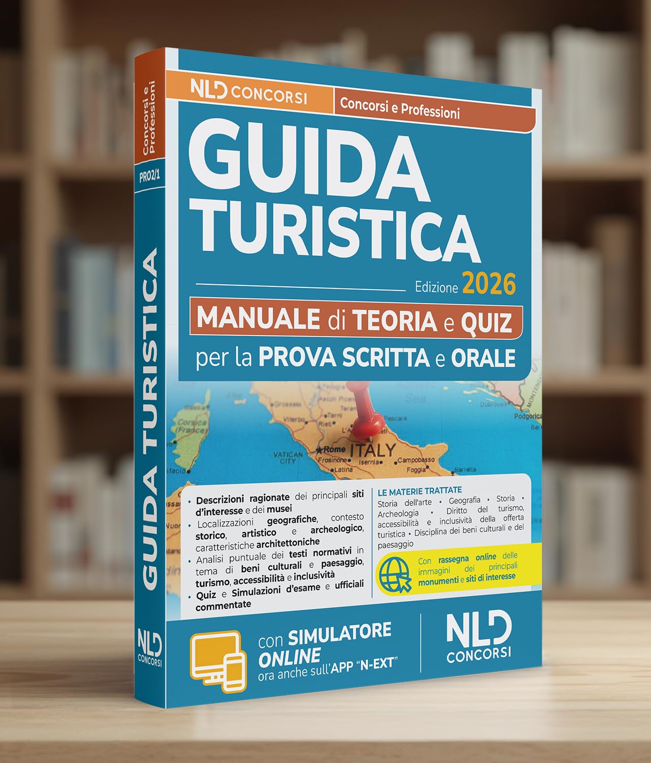 Esame abilitazione guida turistica 2026. Manuale per la prova scritta e orale