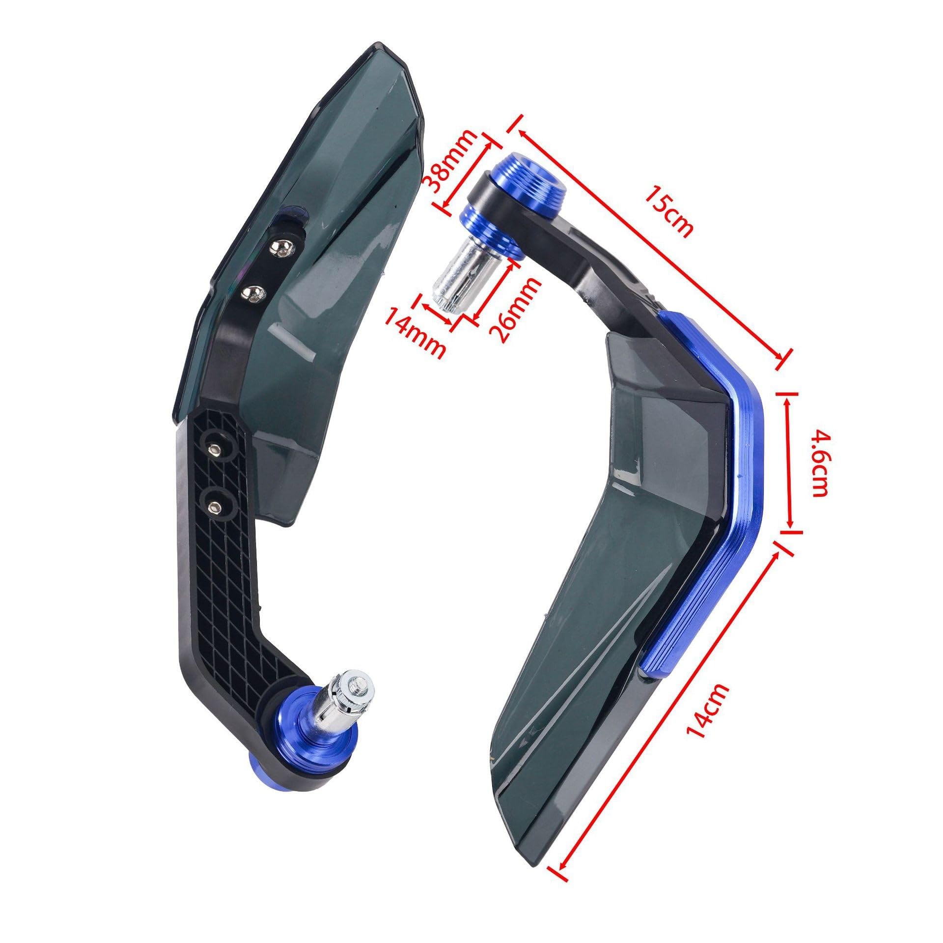 Motocicletta Paramani per Ducati Hypermotard 796 950 821 939, Protezione Anticaduta del Manubrio, Dispositivo di Protezione dei Freni E della Frizione,D