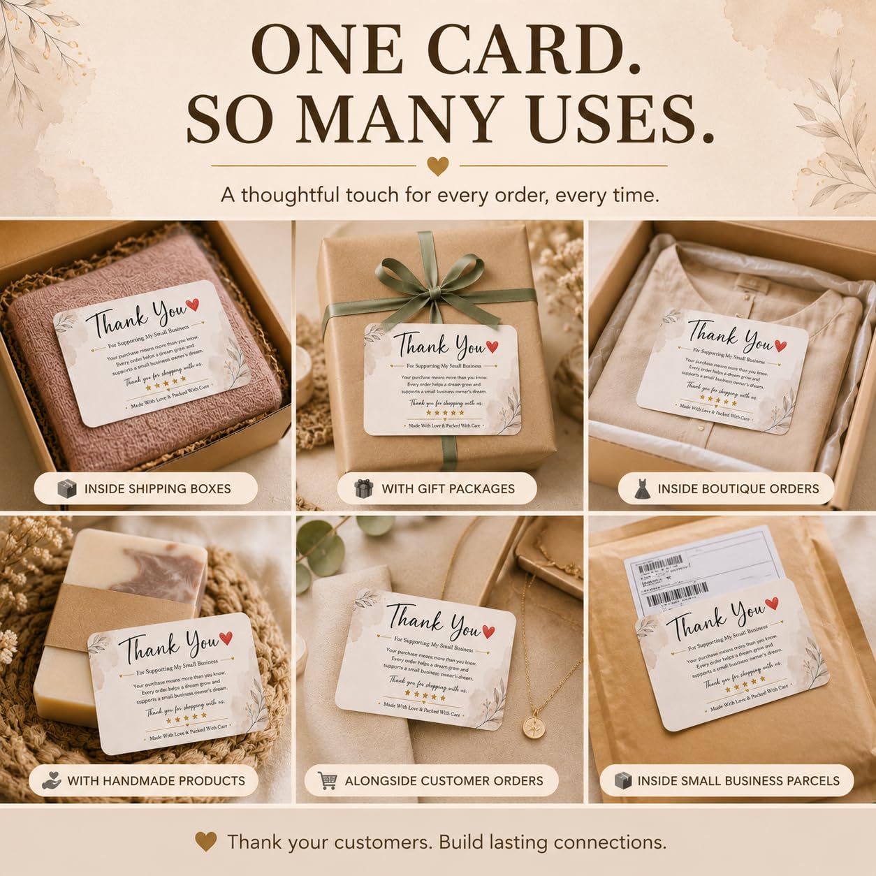 Thank You Cards for Small Business - 100 Pack -9