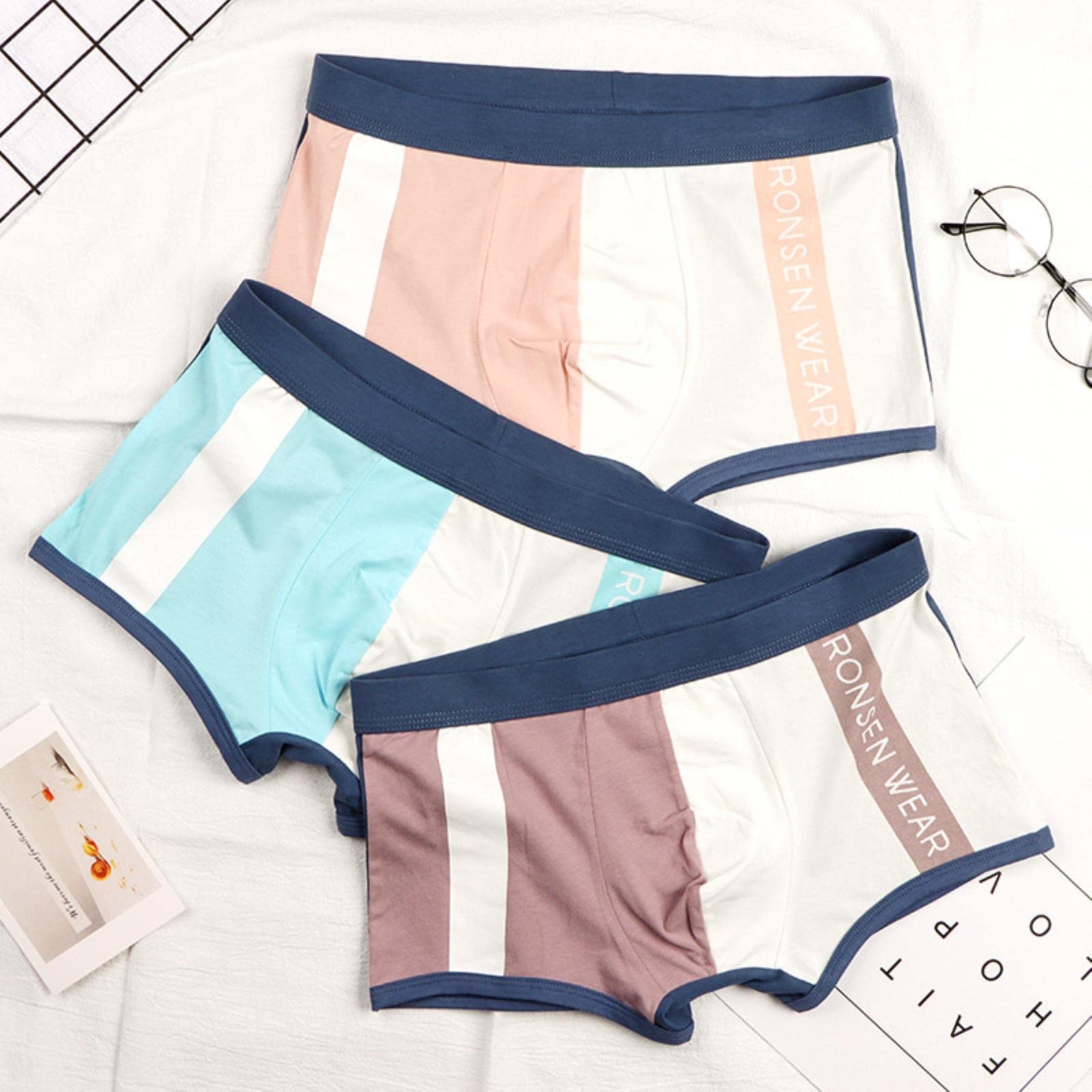 Boxer Nike Uomo Boxer Slip Uomo In Cotone 100% - Confezione Da 3, Taglie S-6XL, Colori Nero E Grigio, Comodi Per Ogni Giorno Taglie Forti 6XL - Foto 6