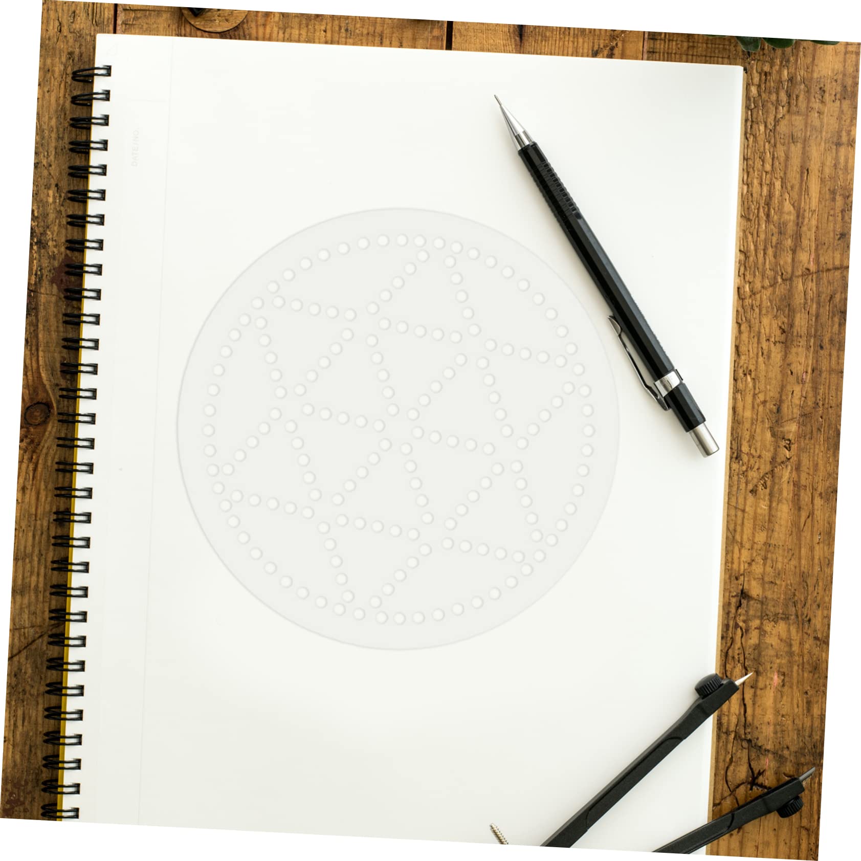 SEWACC 72stücke Teiliges Mandala Schablonen Wandmalerei Wiederverwendbare Blütenmuster Schablonen Für Andere Flache Oberflächen Für Kreative Bastelprojekte