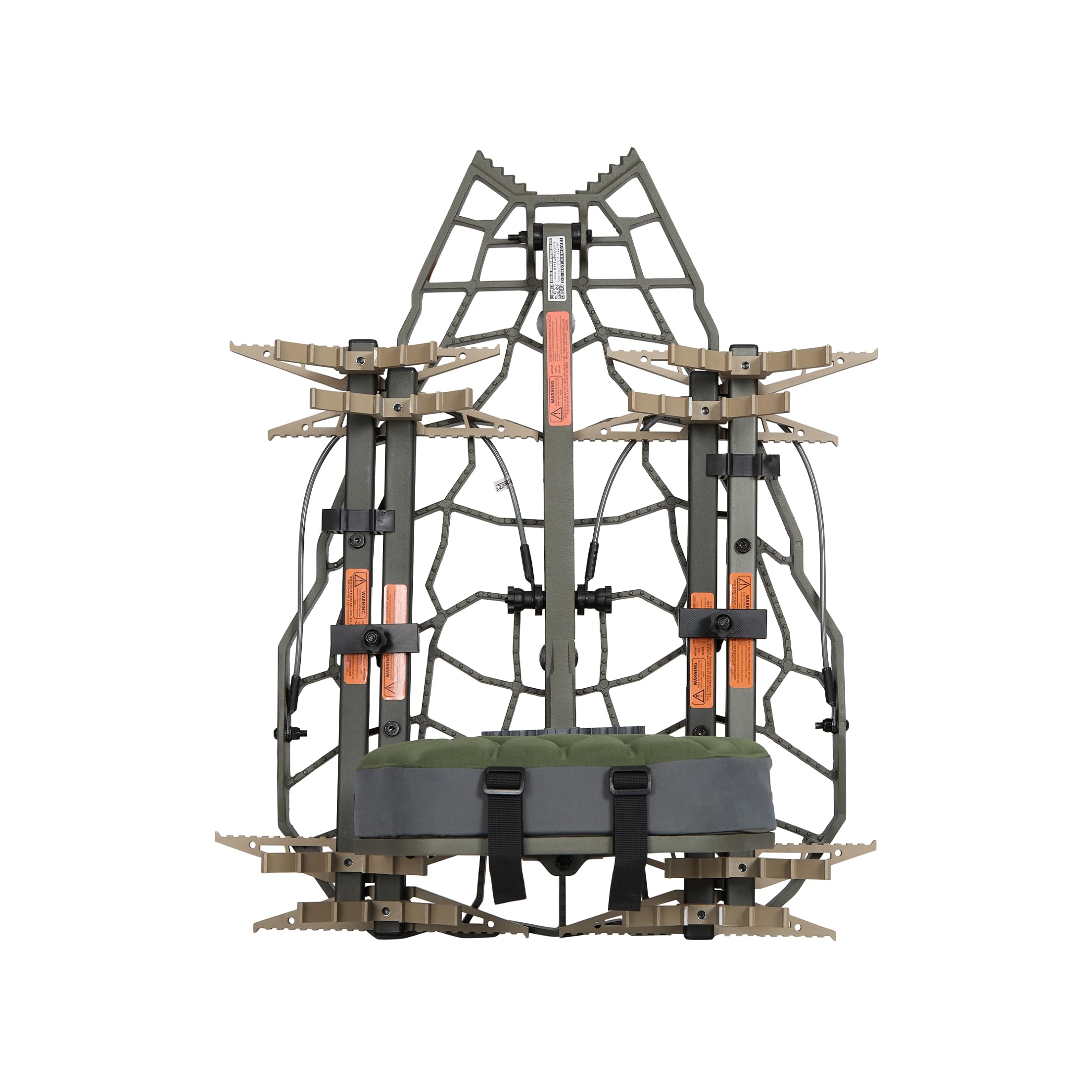 XOP Vanish Evolution - Cast Aluminum Hang On Tree Stand for Hunting - Deluxe Deer Stand (Mobile Hunting System)