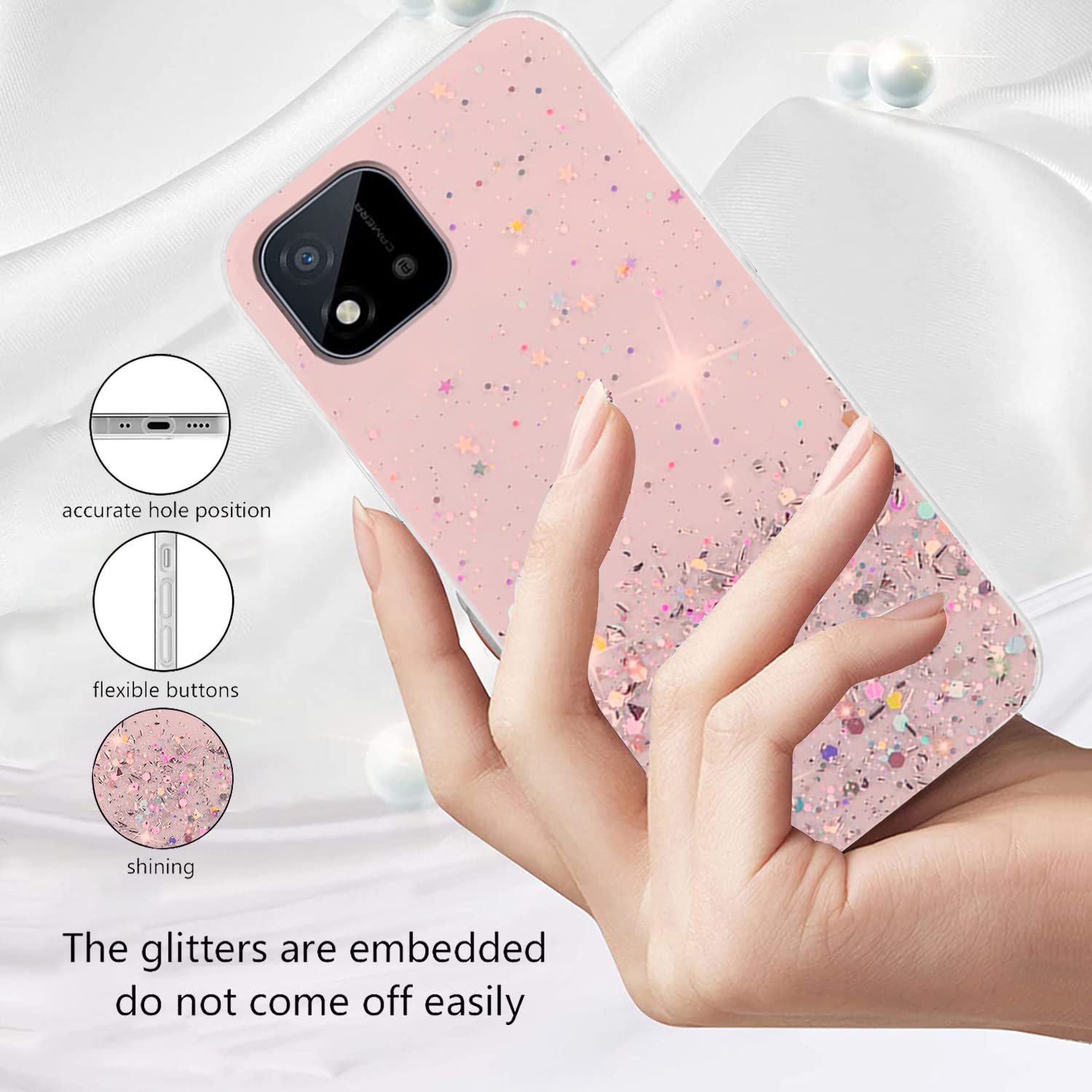 Custodia In Silicone Per Realme C11 2021 Design Sabbia Camouflage Disegni