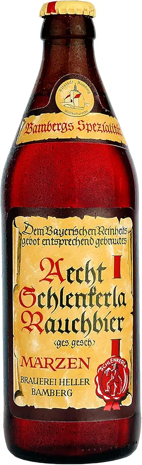Cerveja Schlenkerla Rauchbier Märzen Defumada Cevada 500ml