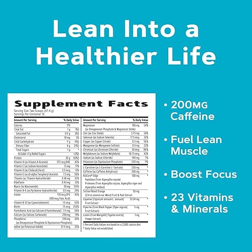 Miniatura 2 de GNC Total Lean Magra Shake Burn - Dulce de chocolate (16 porciones)