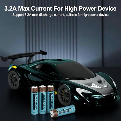 Miniatura 5 de Batería AA Litio Recargable, 12PCS 1.5V Batería AA