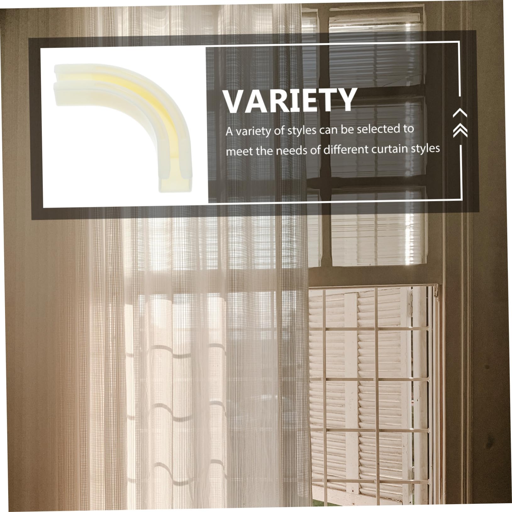 Railes Cortinas Techo Artibetter 2 Piezas Conector De Riel Para Cortina De  Aluminio Rieles Para Cortinas De Techo, image size:1628x1628