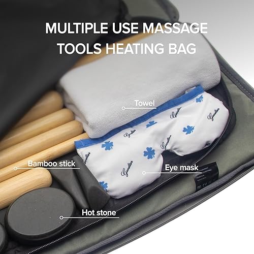 Miniatura 4 de Juego de 2 palos de masaje de bambú sólido para moldear el cuerpo, rodillo de masaje de bambú, palos de masaje guasha de bambú, herramientas de