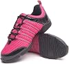 Skazz by Sansha Womens Dance Studio Exercise Sneakers Mesh Patent Leather Mambo M130M,RoseBlack,7.5