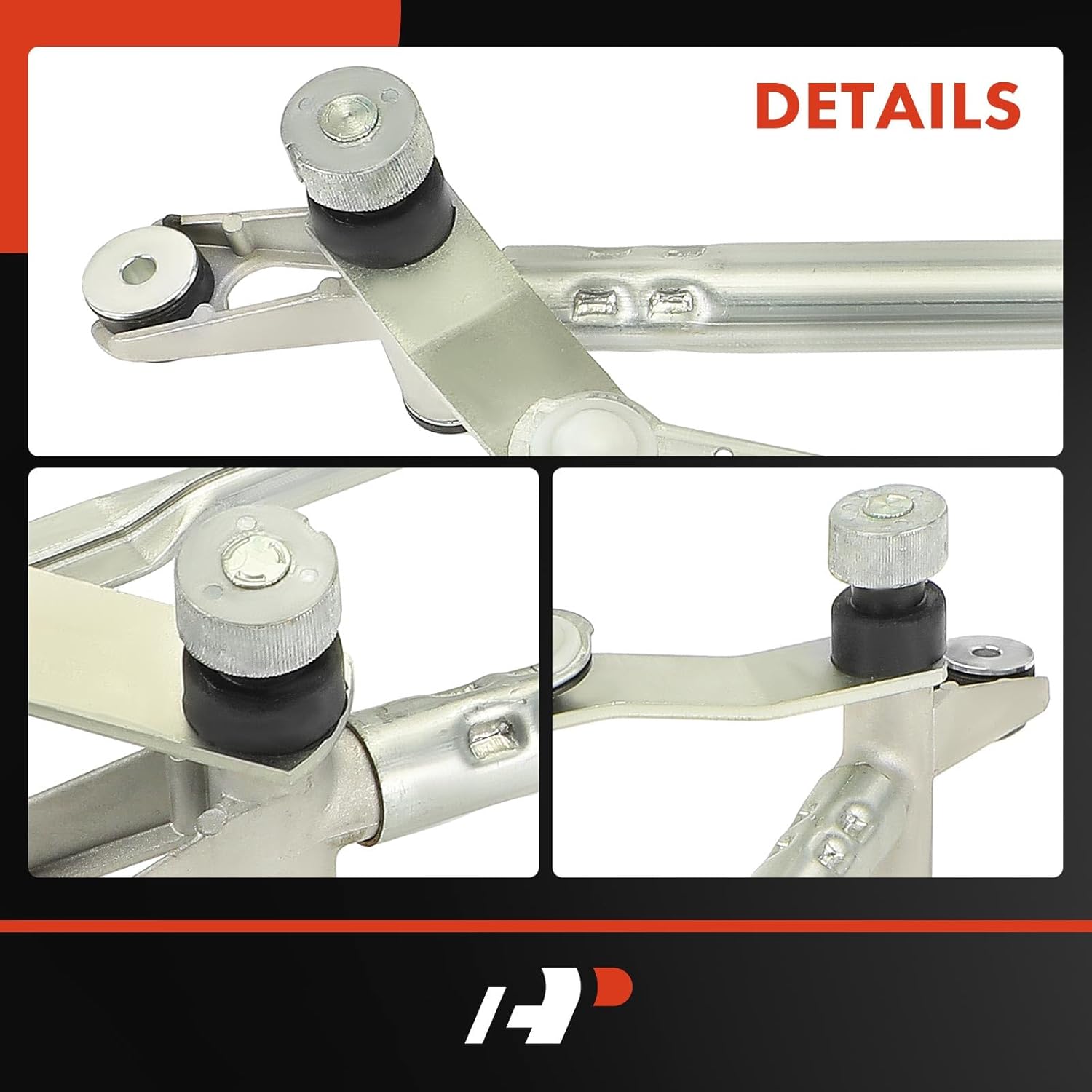 A-Premium Front Windshield Wiper Linkage Compatible with Dodge 2002-2004 Ram 1500, 2003-2004 Ram 2500, 2003-2004 Ram 3500, Without Motor