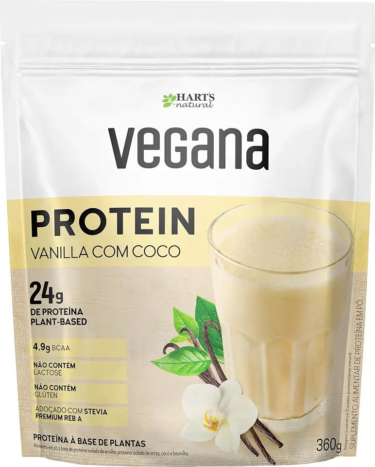 Pouch Vegana Protein Vanilla Coconut 360g