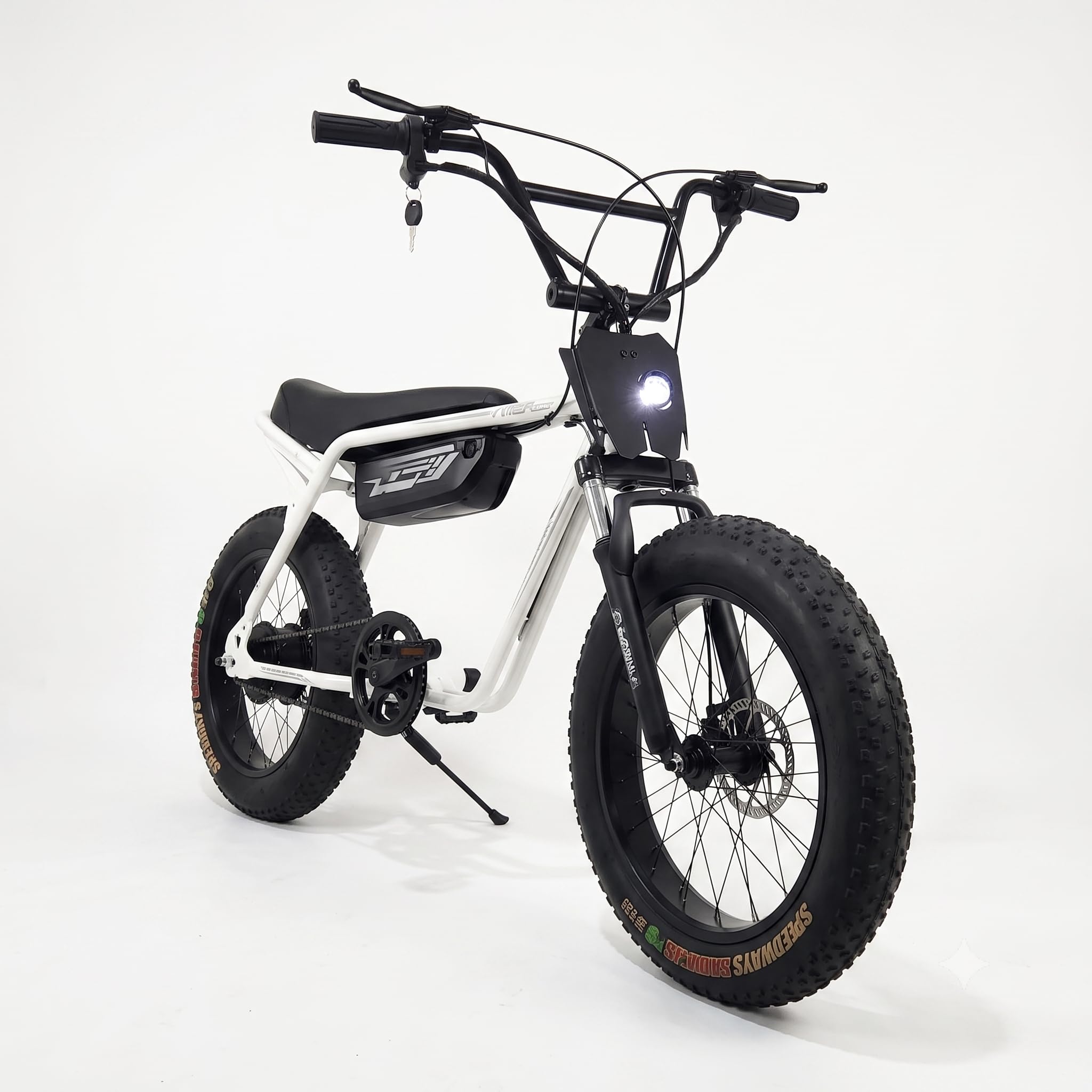VIGOREBIKE VX Urban Electric Cycle,350w Hub Motor | Fat Tyre Cycle 20.0” with Front Suspension|Dual Disc Cut-Off Brakes|Fast Charging 60+ KM Range on Pass,95% Pre-Assembled with Charger-image-28