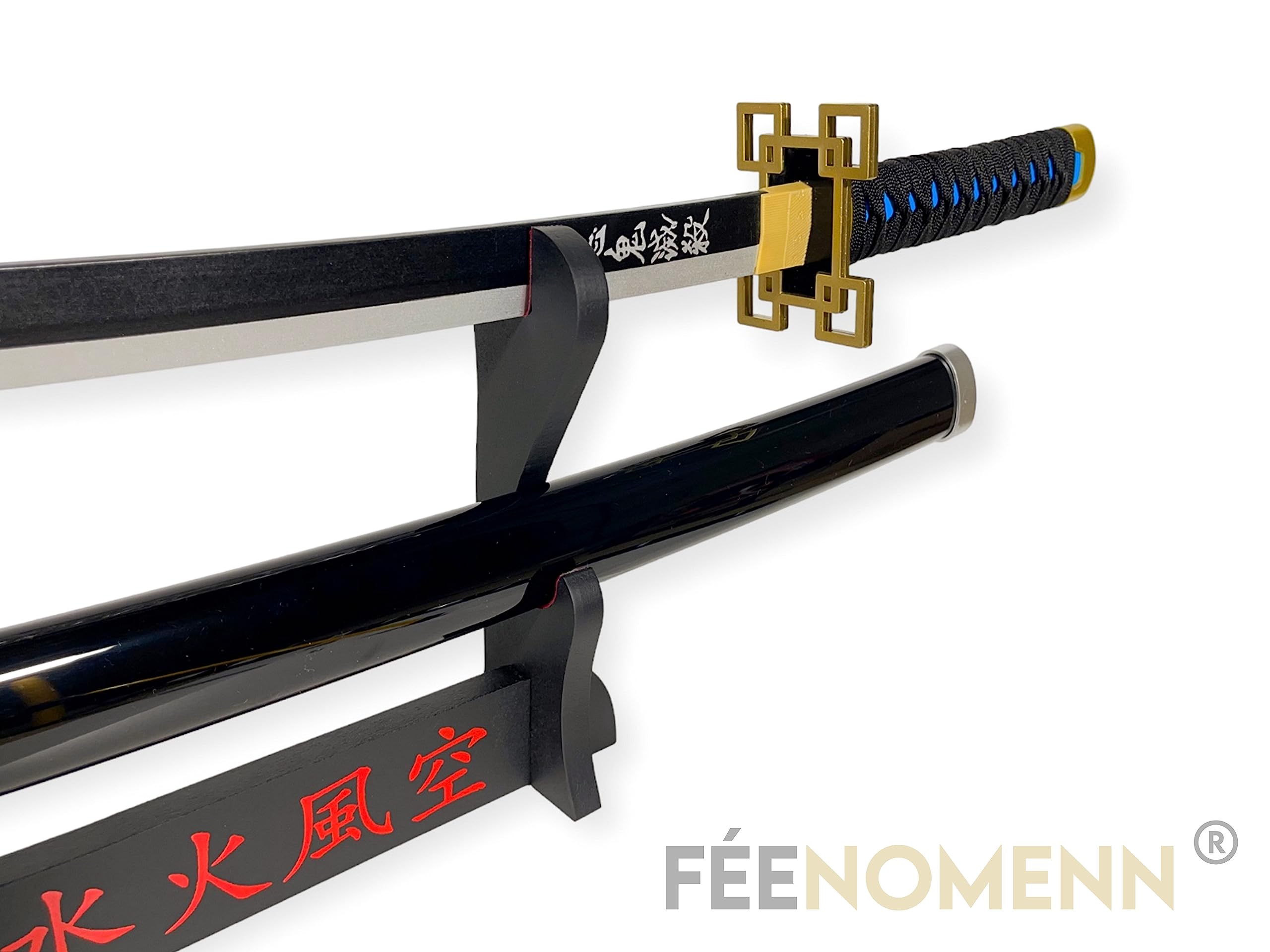 Katana Décoratif Japonais Muichiro avec Présentoir Premium