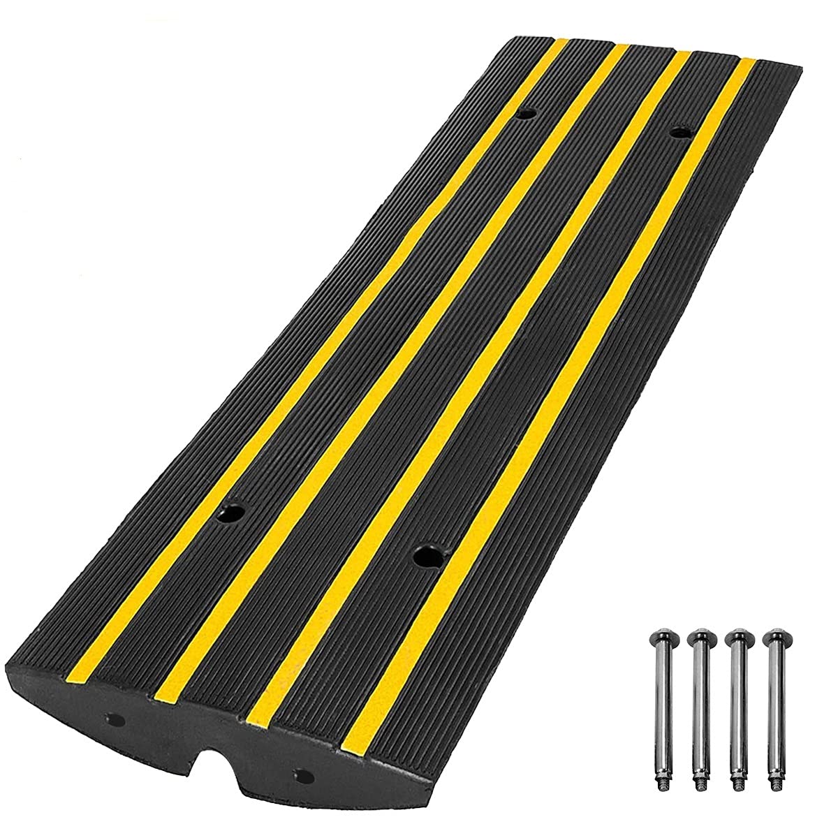 Buy Speedmax Driveway Curb Ramps 2.5 Inch High 1 Pack Heavy Duty Rubber