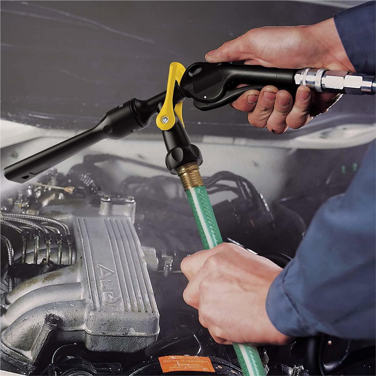 T&E Tools 4356 Radiator Back Flusher – Heavy Duty Cooling System Flushing Tool