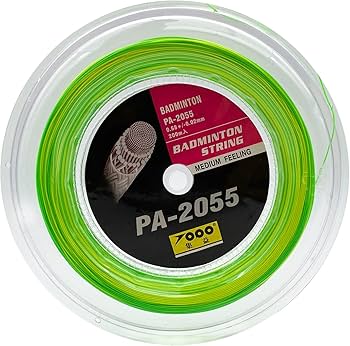 Amazon | (0.68mm±0.02mm) PA2055 虹色のバドミントンストリング200