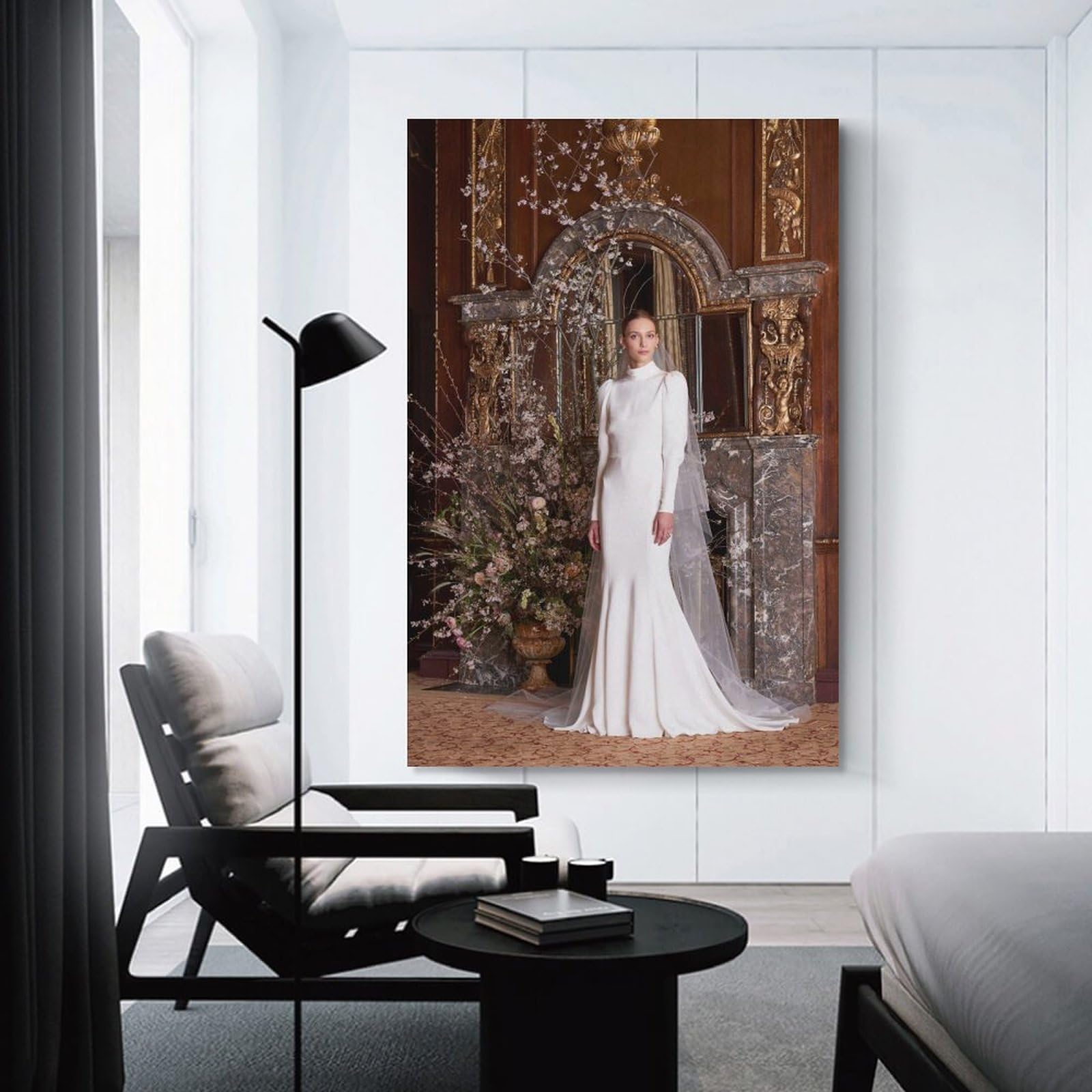 199フレーム付きキャンバスアートブランドアートポスター