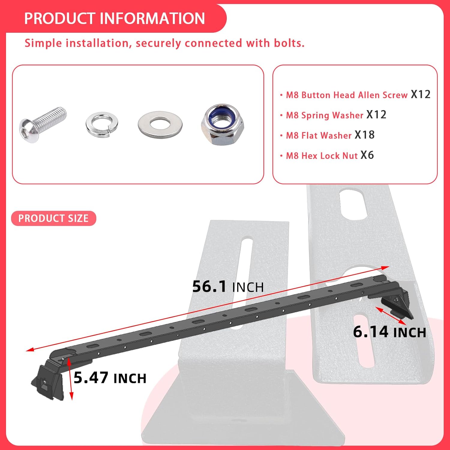 for JK JL JT XJ 400 LBS Roof Racks Cross Bars Compatible with 2007-2026 Jeep Wrangler JK JKU JL JLU Gladiator JT & 1984-2001 Jeep Cherokee XJ Hardtop, Crossbars Cargo Carrier Roof Rail (3 PCS)