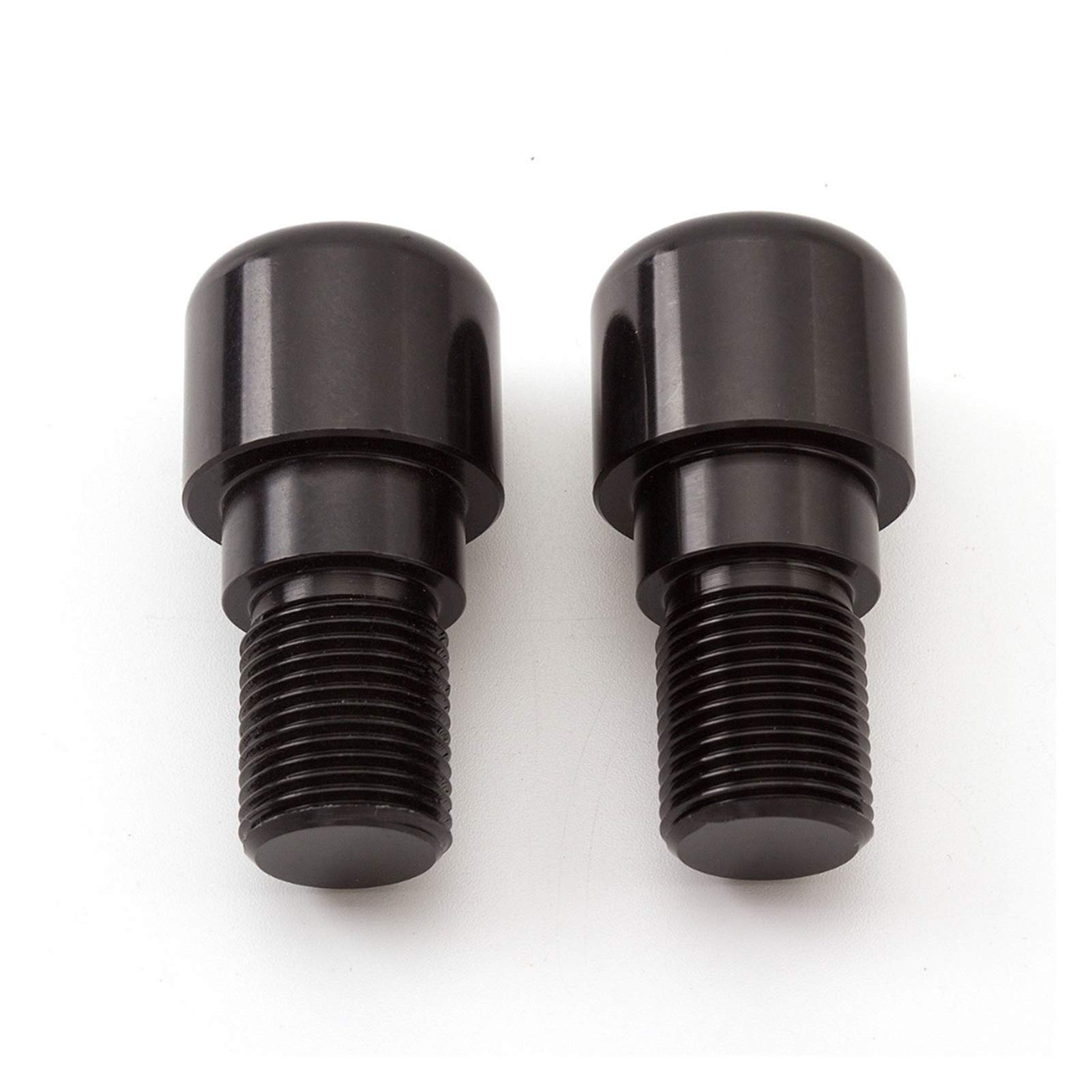 Manopole Per Moto In Alluminio CNC Manopole Per Contrappeso Per Manubrio Manopole Per Manubrio Da 18 Mm Per Yamaha YZF R6 1999-2016 2000 2001 Manopole Bar Ends (Colore : Nero)