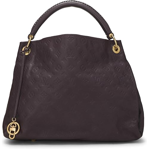 Louis Vuitton, Pre-Loved Flamme Empreinte Artsy MM, Purple