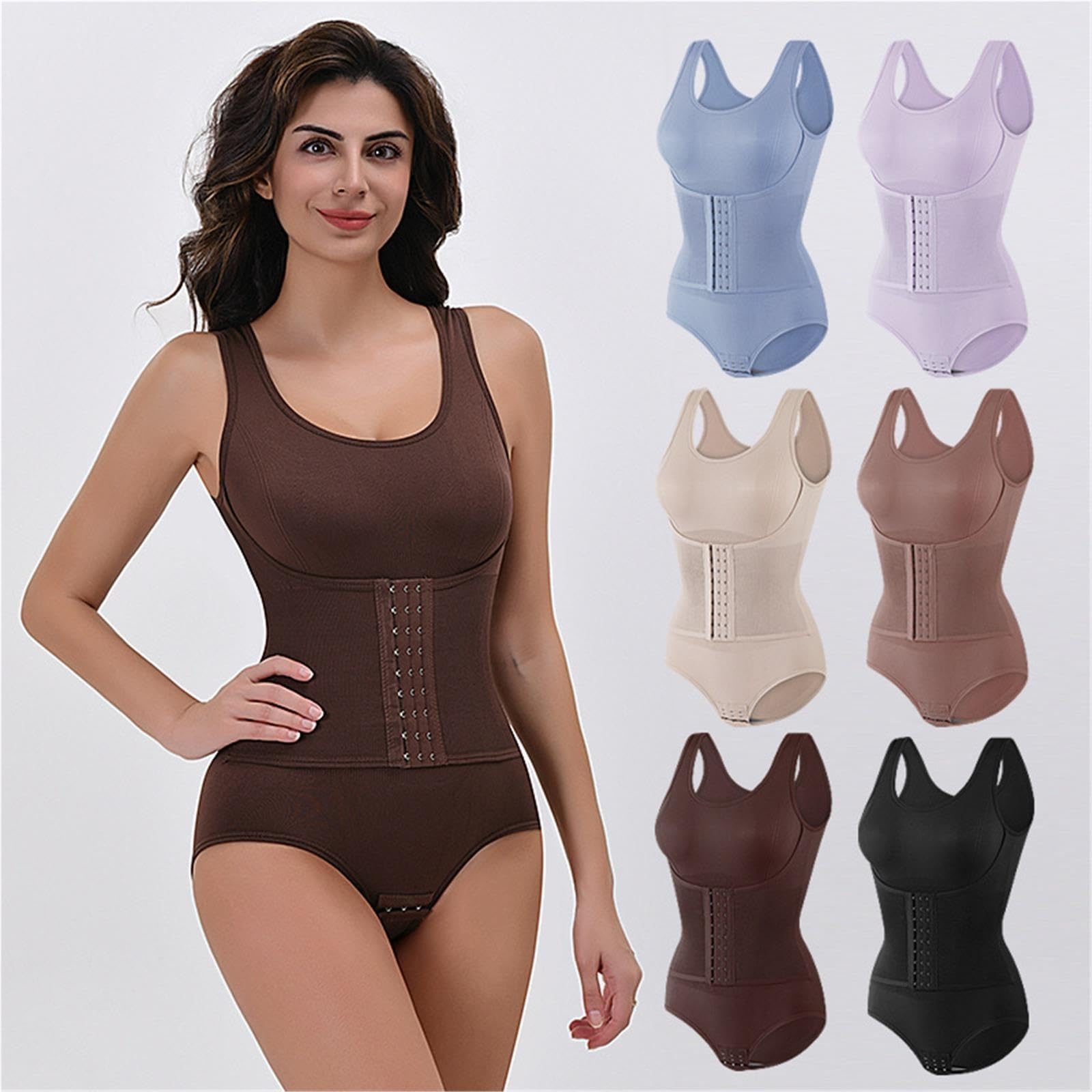 Body modellante for donna taglie forti, controllo della pancia