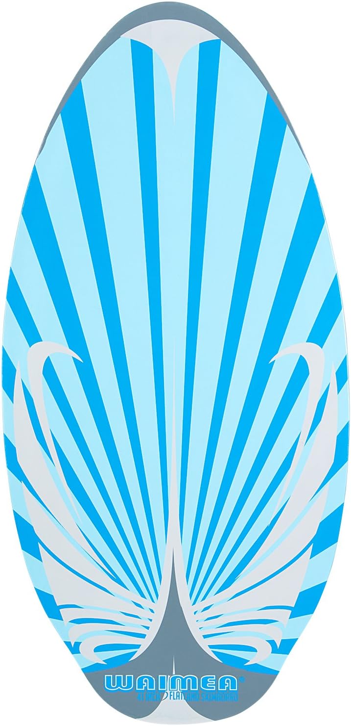 Waimea 52WD Flatland Wood Skimboard - Blue/Grey, One Size