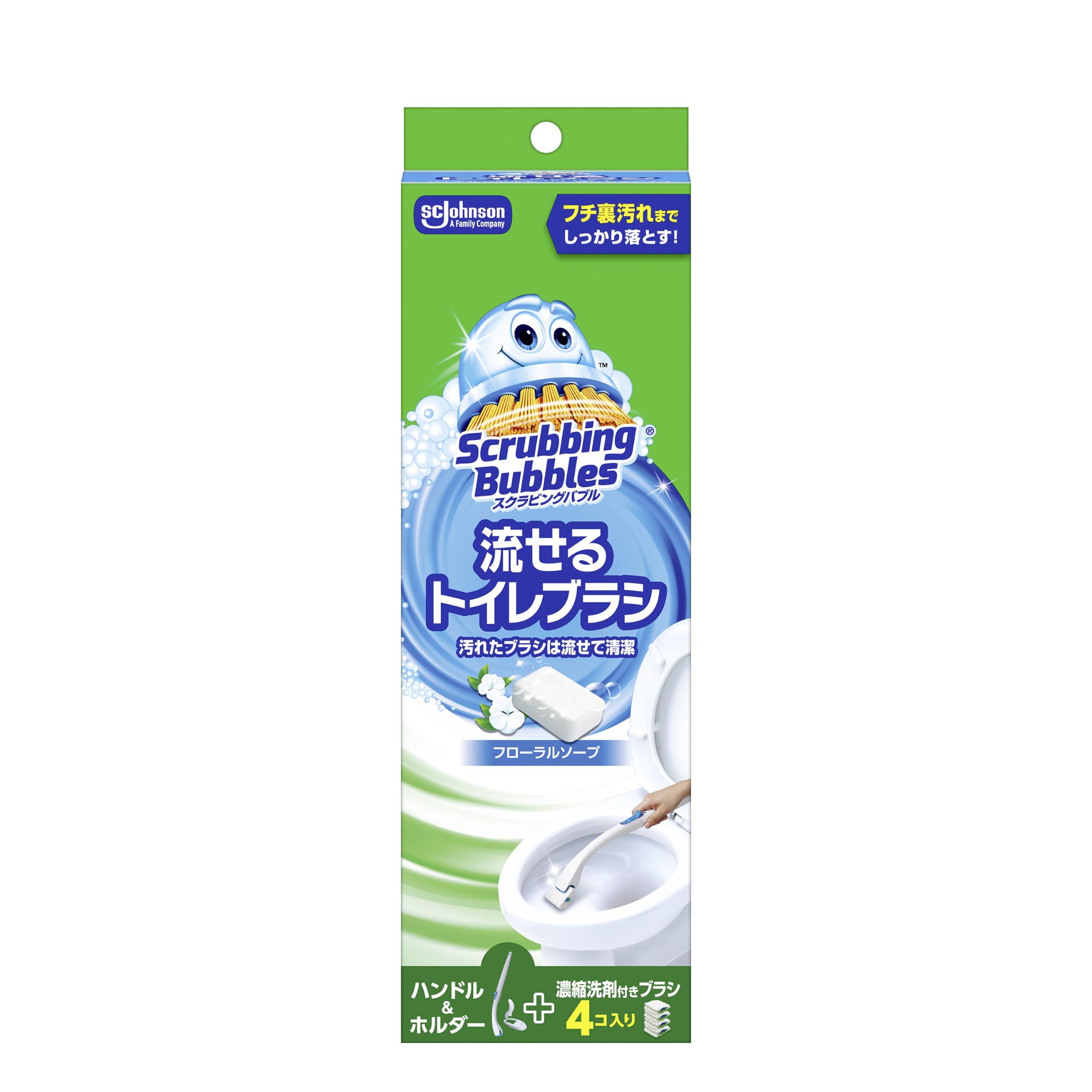 スクラビングバブル (Scrubbing Bubbles) トイレ洗剤 流せるト…