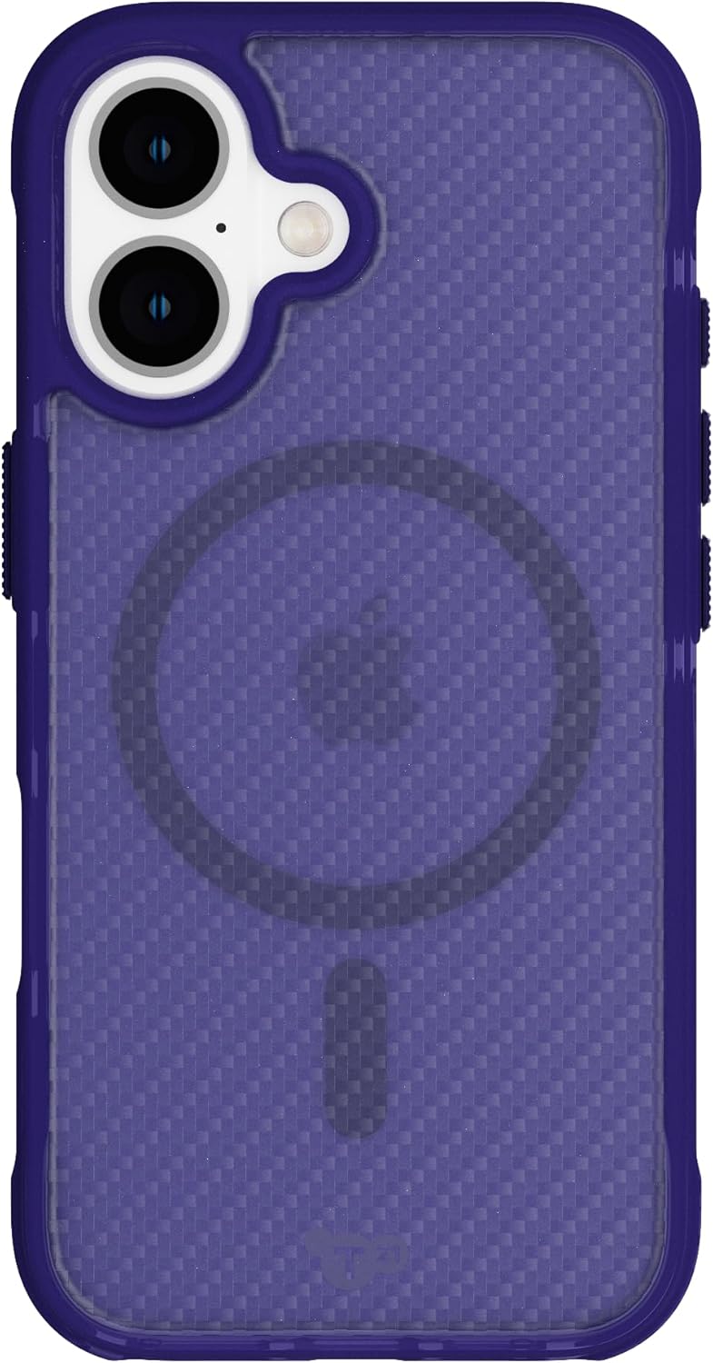 Tech21 EvoArmor for iPhone 16 Compatible with MagSafe - Impact Protection Case 21x Military Standard Tested in Pink