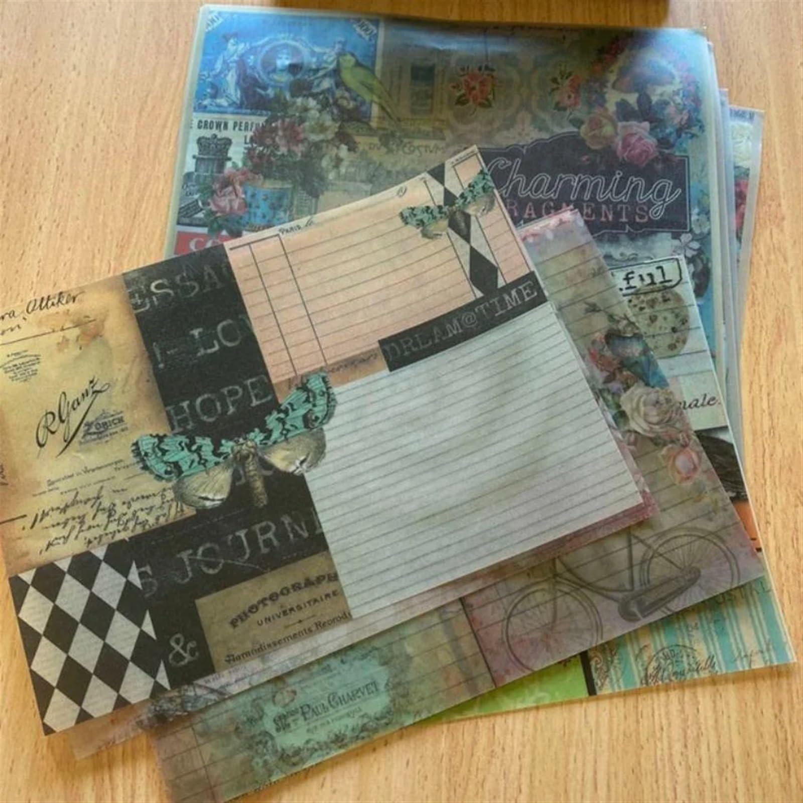 Papier do scrapbookingu, Do scrapbookingu Happy Planner/Tworzenia kartek/