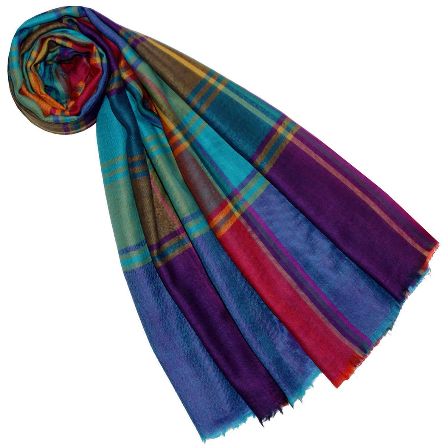 Lorenzo Cana Pashmina damski szal 100% kaszmirowy kaszmir pashmina
