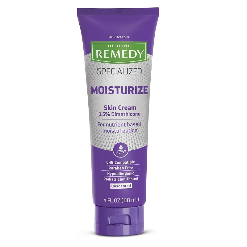 Medline Remedy Creme Corporal sem Fragrância com Dimeticona 1,5%, 120 mL