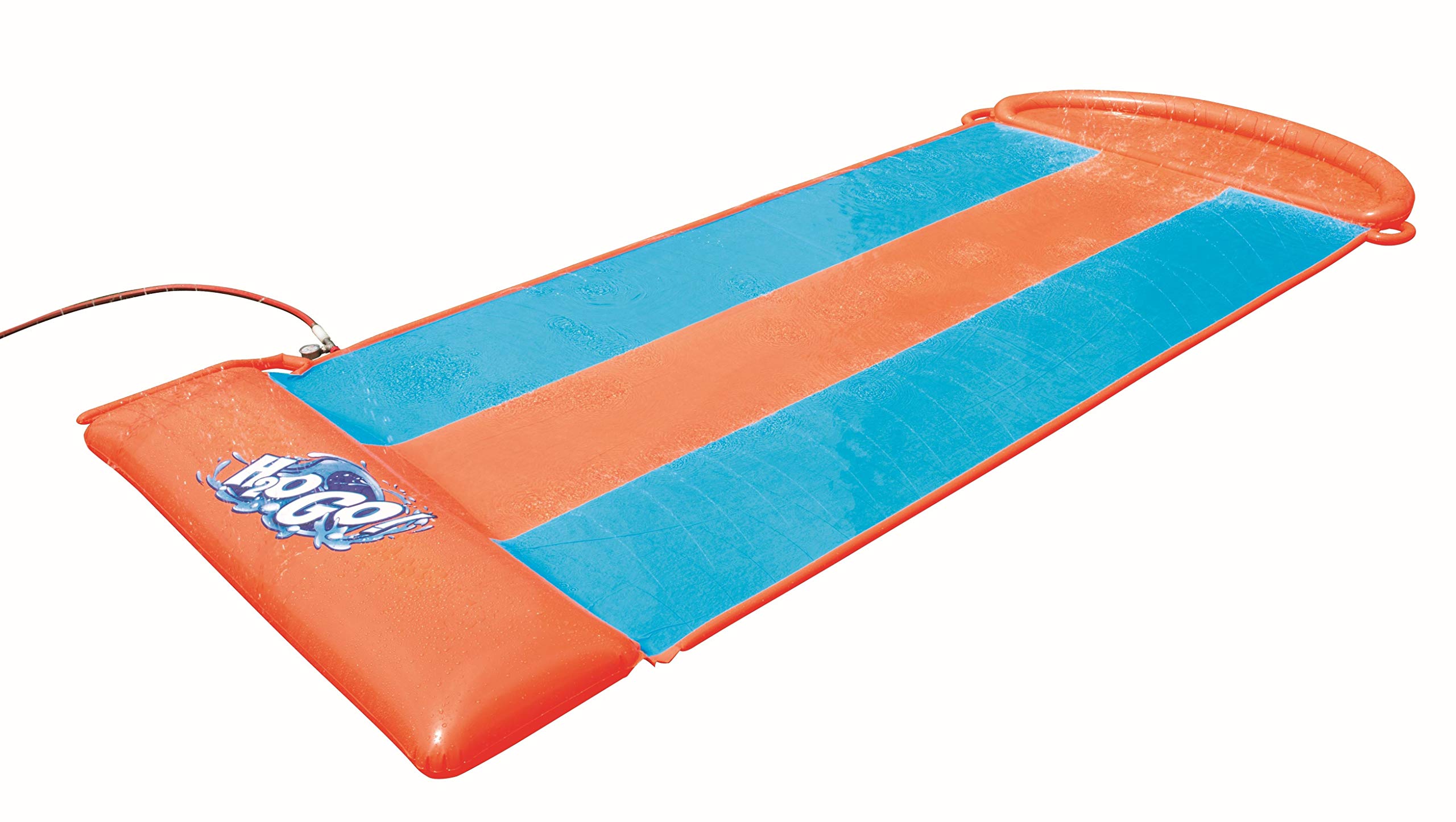 H2Ogo!- Scivolo Aqua Ramp Triplo, 3+ Anni, Cm.549, Multicolore, 52249