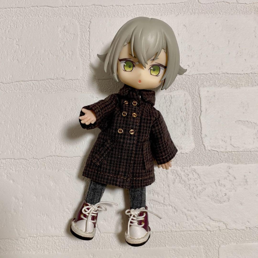 Amazon.co.jp: オビツ11 コート 上下セット 緑 どーる パンツ 服 秋 冬