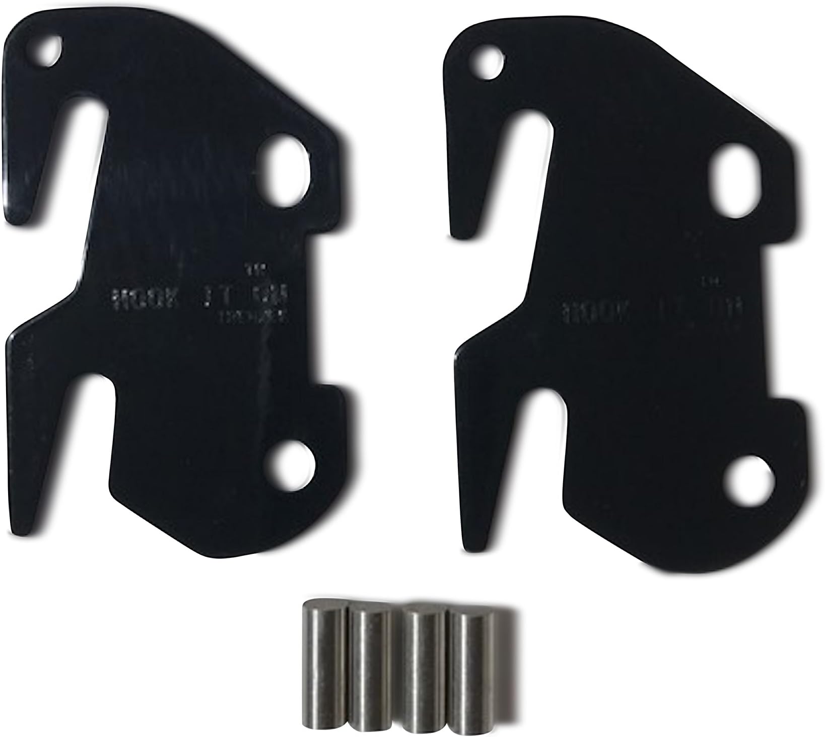 CLAW IT ON #10 Bed Rail Hooks Plate Adapter Kit for Wooden Headboard & Footboard Frame 2 Pack Intended Replacement for Bed Hook #10 Plates which Have Been Damaged or for New Bed constructions