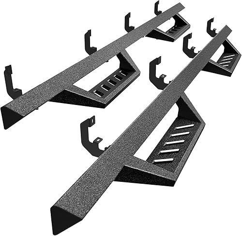 Tyger Auto LanderX - Estribos laterales compatibles con Chevy Silverado GMC Sierra 1500 2019-2026 2020-2026 2500 3500HD  Cabina doble  TG-LX3C82318