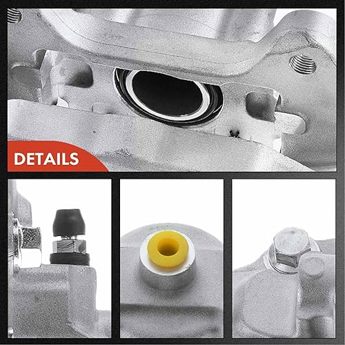 Miniatura 7 de A-Premium Conjunto de pinza de freno de disco compatible con Infiniti Q50 Q60 Q70 G37 QX70 Nissan 370Z 2009-2018 Trasera izquierda y derecha 2 piezas