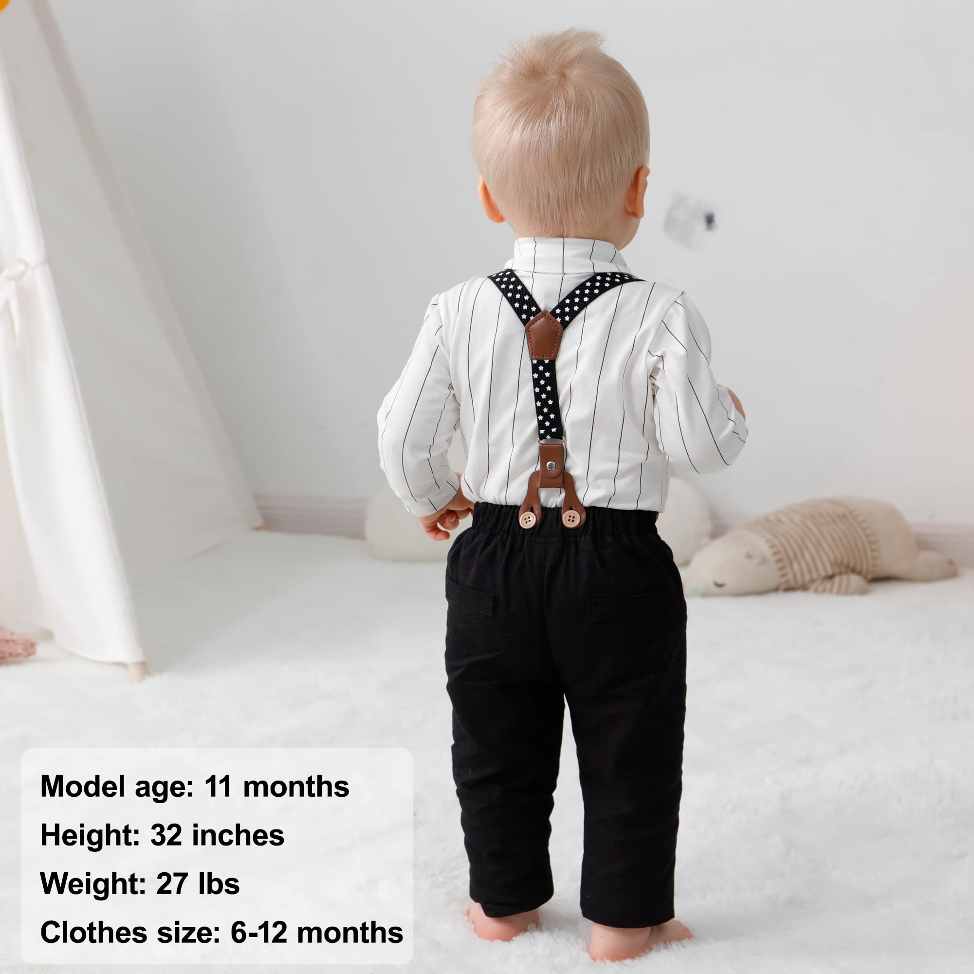 YALLET Conjunto de 3 piezas de ropa para niñas pequeñas, color sólido, manga larga, con volantes, pantalones florales y diadema, para otoño e invierno de 1 a 6 años