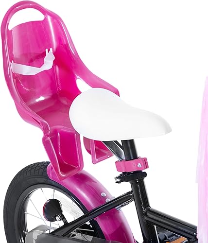 Miniatura 6 de KEANO Zinnia 14 16 20 Inch Kids Bike for Girls Ages 3-10 Years, Girls' Bikes with Training Wheels, Streamers, Basket and Doll Seat, Children Bicycles