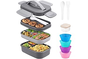 Bento Box Adult Lunch Box: Pack & Enjoy Healthy Meals Effortlessly