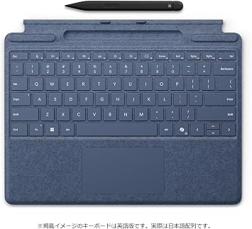 Microsoft Official Store Exclusive 2 Piece Set: Surface Pro 11th Gen 13 Snapdragon X Plus 16GB 512GB Sapphire ZHY-00040 + Surface Pro Keyboard with Slim Pen Pen Included Sapphire 8X6-00209