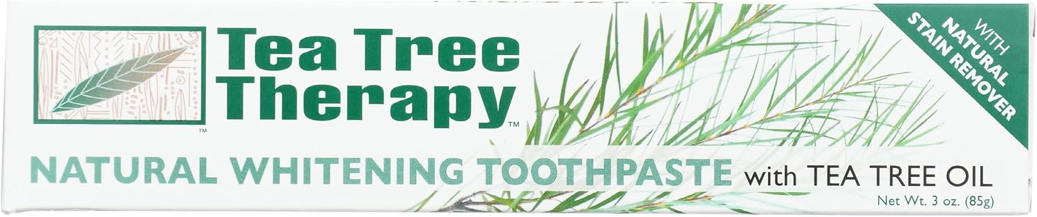 Tea Tree Therapy Natural Whitening Toothpaste, 3 Ounce