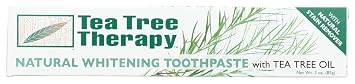 Tea Tree Therapy Natural Whitening Toothpaste, 3 Ounce