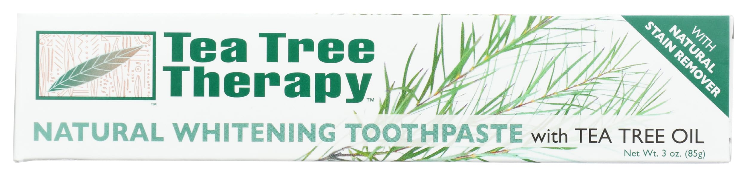 Tea Tree Therapy Natural Whitening Toothpaste, 3 Ounce
