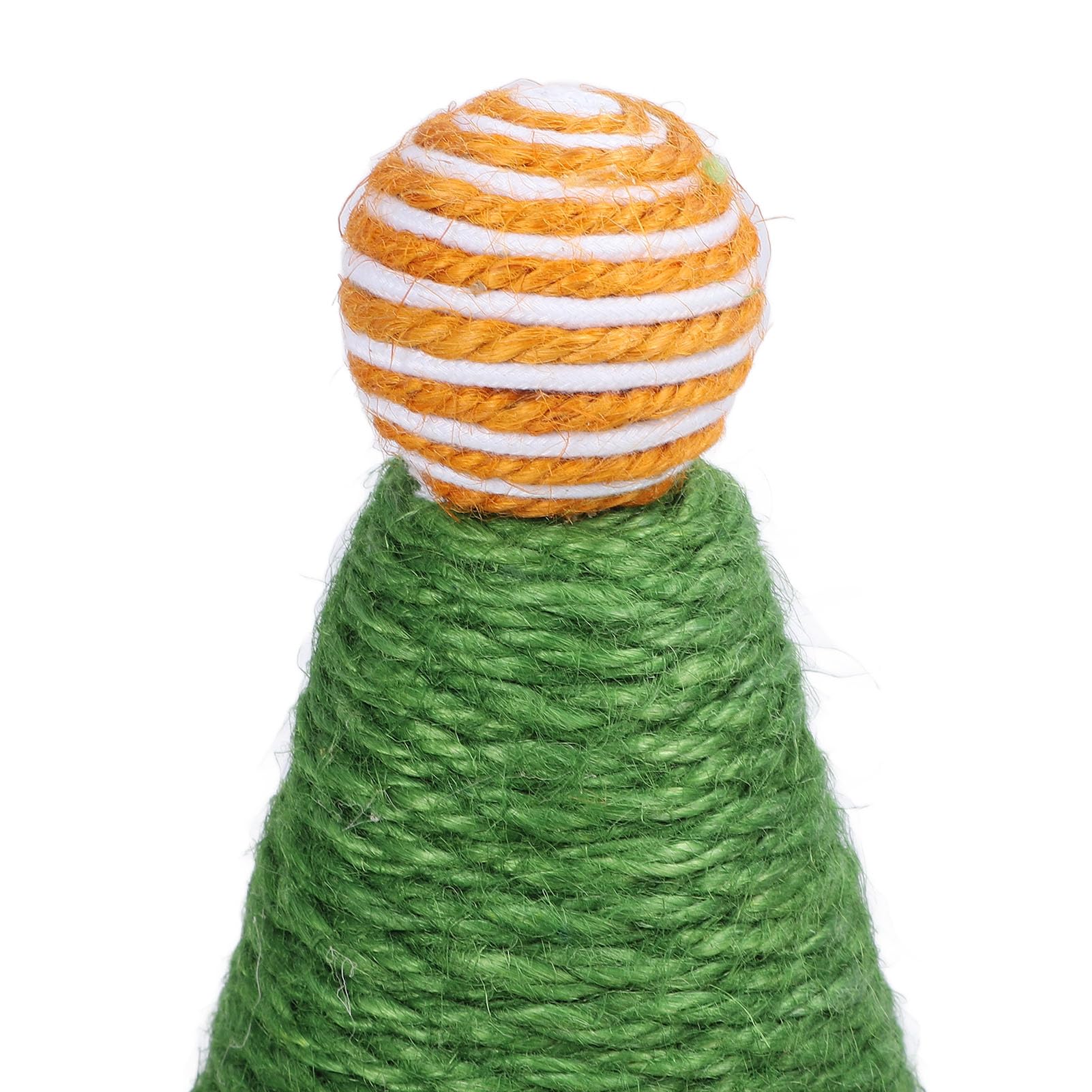 Tiragraffi per Gatti Grandi per Stretching per Gatti Adulti, Tiragraffi per per Albero di Natale Corda in Sisal da 81 Cm con Due Palle, Aiuta a Proteggere i Mobili e Supporta il Gioco per