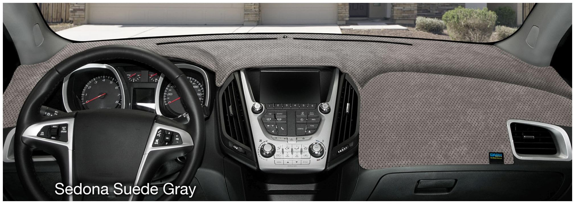 Custom Dashboard Cover for Acura Integra |Fits 1990-2001| Made in USA (Sedona Suede, Gray)