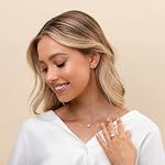 PAVOI 14K Gold Plated CZ Solitaire Pendant Necklace for Women – 1.5 Carat (7.3mm) Dainty Gold Necklace – Elegant Wedding Jewelry or Everyday Accessory - Trending Fashion Jewelry