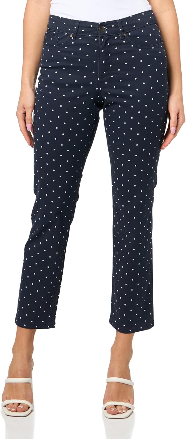 Nautica Women's Straight Ankle Paisley Bay Straight Ankle Pants